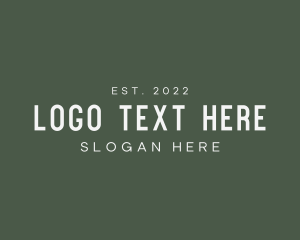 Modern Simple Business logo design