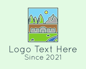 Multicolor - Outdoor Nature Park logo design