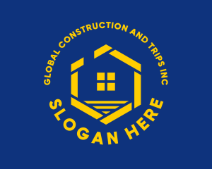 Home Construction Realtor logo design