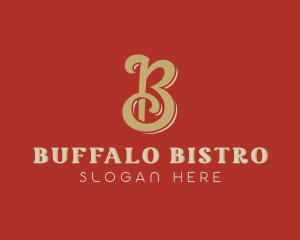 Retro Cafe Bistro logo design