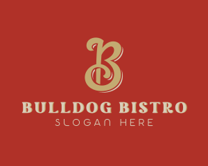 Retro Cafe Bistro logo design