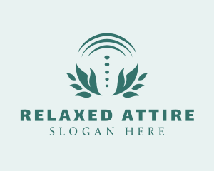 Leaf Nature Relaxation logo design