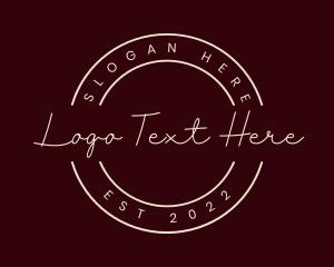 Letter Gh - Elegant Cursive Business logo design