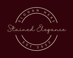 Elegant Cursive Business logo design