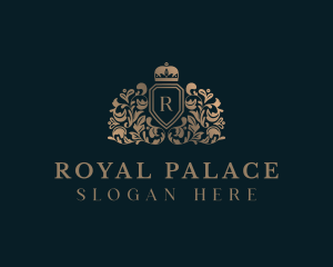 Regal Crown Shield logo design