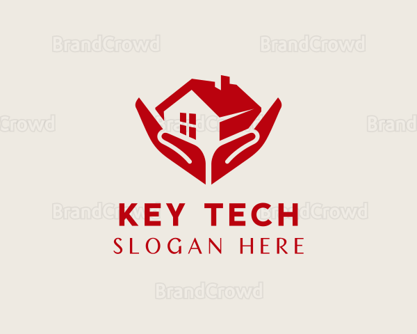 Home Shelter Hand Logo