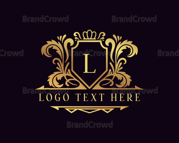 Royalty Event Wedding Logo