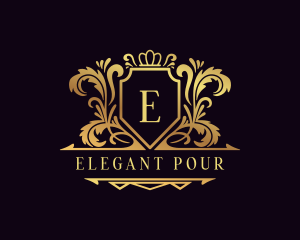 Royalty Event Wedding logo design