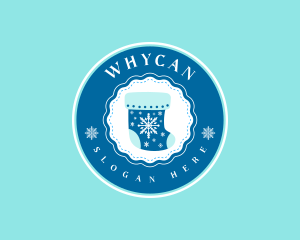 Seasonal - Christmas Sock Decoration logo design