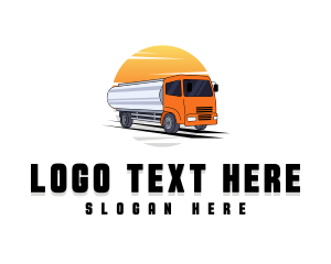 Transport - Transport Truck Vehicle logo design