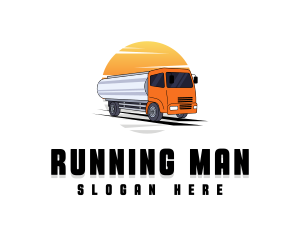 Truck - Transport Truck Vehicle logo design