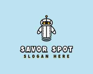 Robot Droid Bot logo design