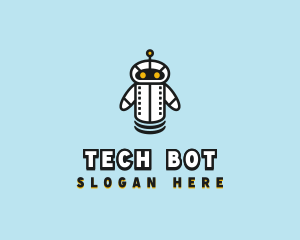 Robot - Robot Droid Bot logo design