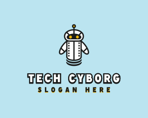 Cyborg - Robot Droid Bot logo design