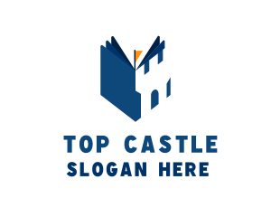 Castle Book Academy logo design