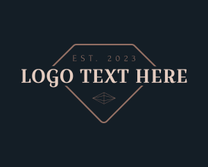 Wordmark - Jewelry Elegant Business logo design