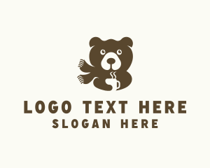 Bear - Bear Coffee Cafe logo design