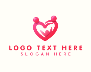 Hospital - Heart Family Care logo design