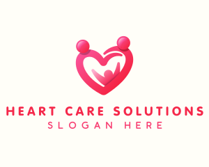 Heart Family Care logo design