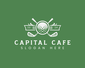 Golf Ball Sports logo design