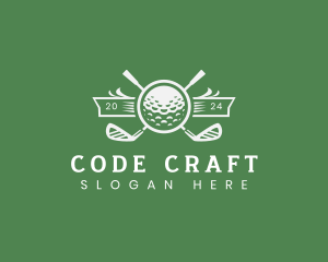 Golf Ball Sports logo design