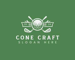 Golf Ball Sports logo design