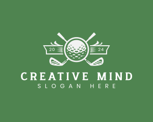 Golf Ball Sports logo design