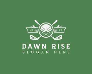 Golf Ball Sports logo design