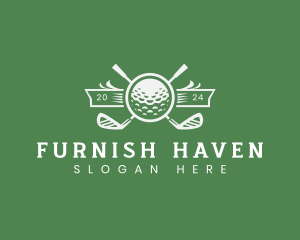 Golf Ball Sports logo design