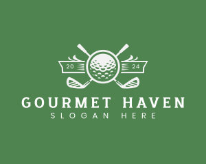 Golf Ball Sports logo design