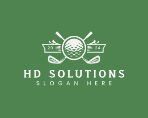 Golf Ball Sports logo design