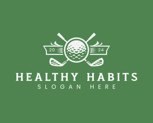 Golf Ball Sports logo design