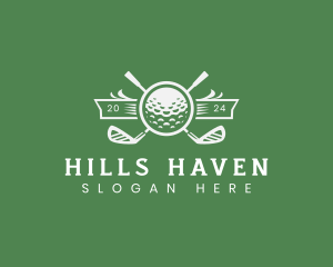 Golf Ball Sports logo design