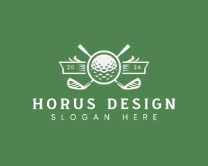 Golf Ball Sports logo design