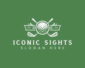 Golf Ball Sports logo design