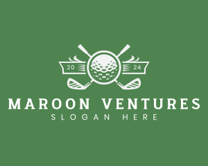 Golf Ball Sports logo design