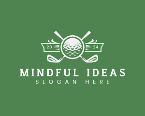 Golf Ball Sports logo design