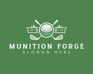 Golf Ball Sports logo design