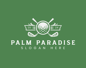 Golf Ball Sports logo design