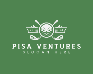 Golf Ball Sports logo design