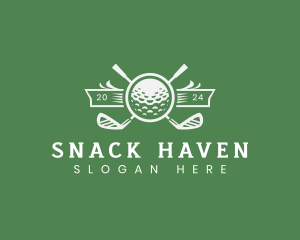 Golf Ball Sports logo design