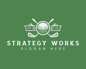 Golf Ball Sports logo design