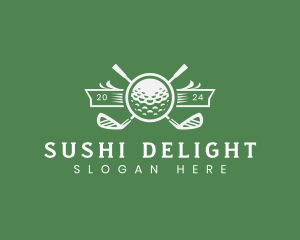 Golf Ball Sports logo design