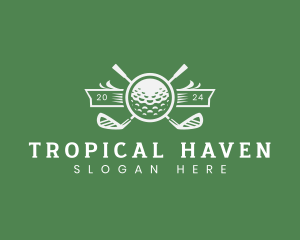 Golf Ball Sports logo design