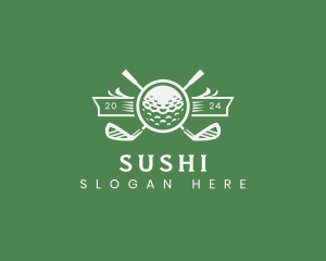 Golf Ball Sports logo design