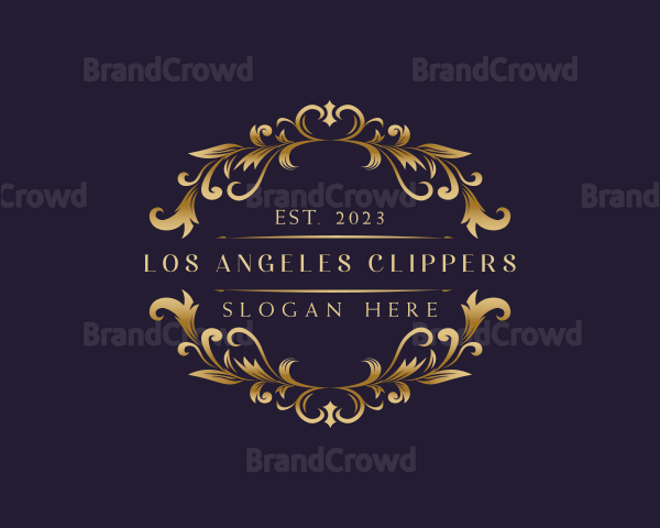 Luxury Royalty Decorative Ornamental Logo