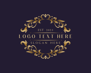 Luxury Royalty Decorative Ornamental Logo