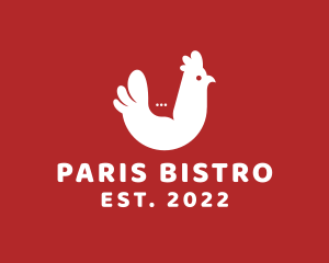 Chicken Chat Restaurant  logo design