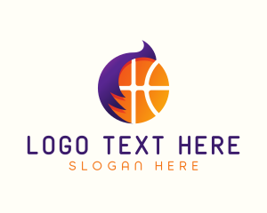 Baller - Basketball Hair Style logo design