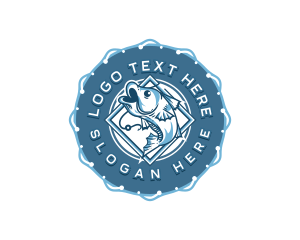 Ocean - Fisherman Sea Restaurant logo design
